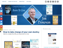 Tablet Screenshot of jimdonovan.com